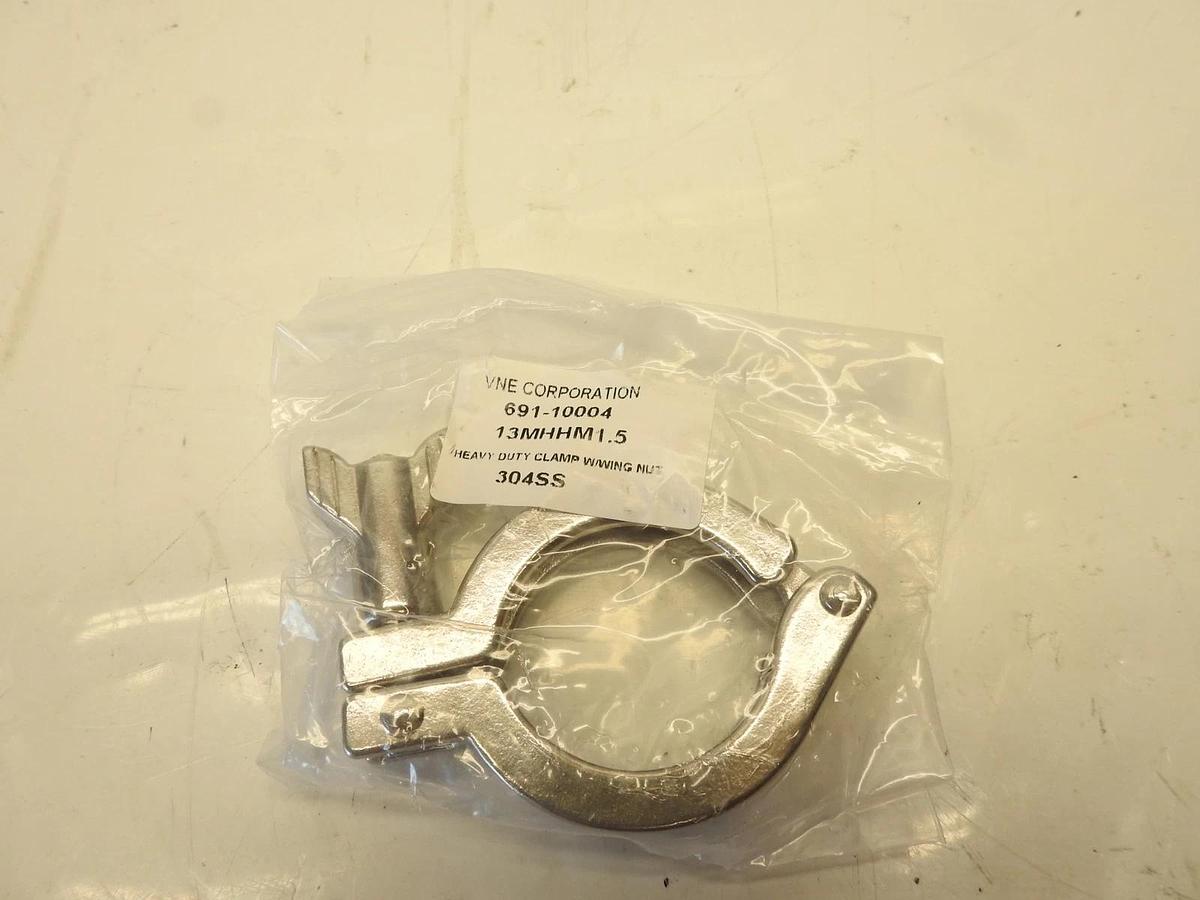 Lot Of 10 VNE Corporation Heavy Duty Clamp with Wing Nut 691-10004