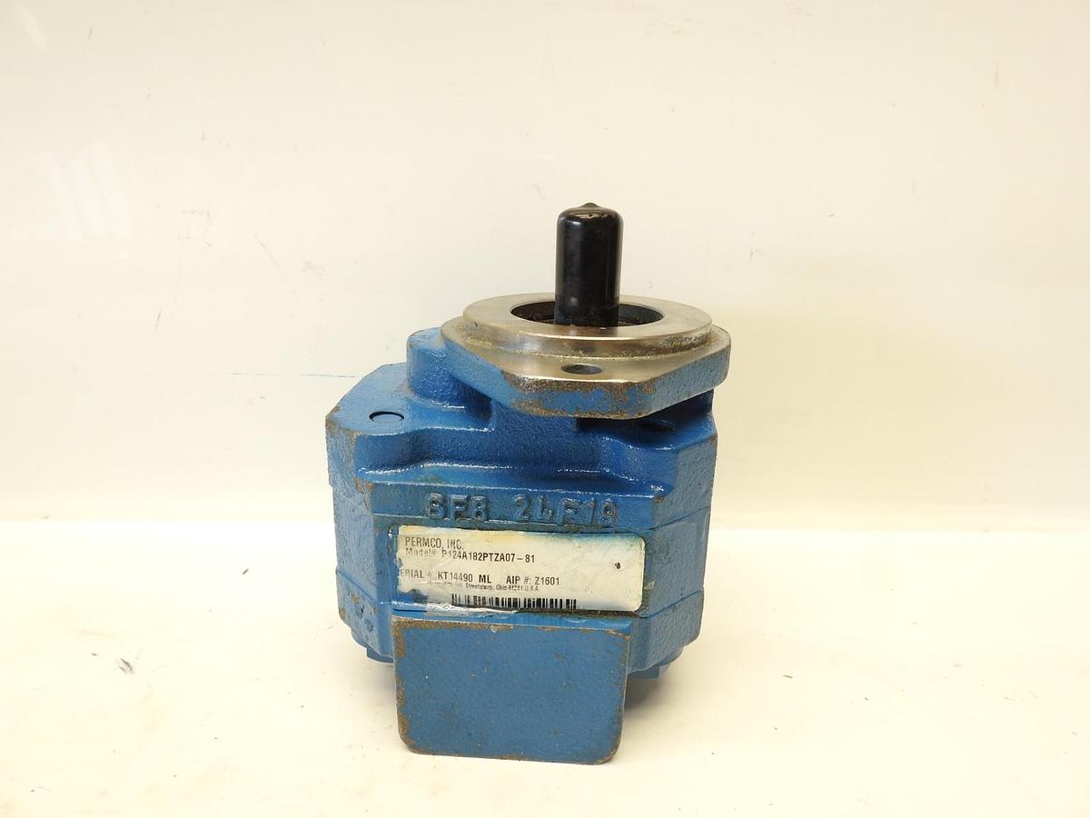 New Oem PERMCO P124A182PTZA07-81 P124 Series Hydraulic Gear Pump