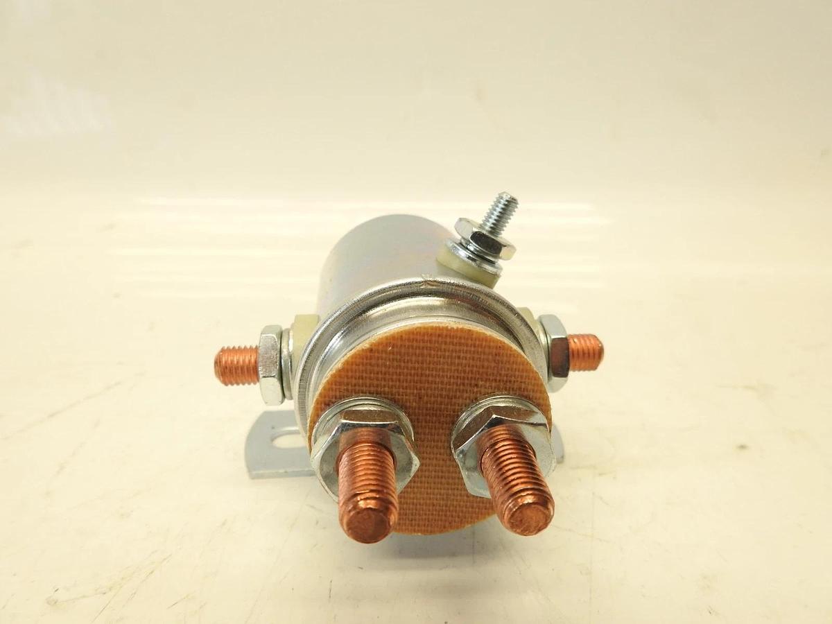Solenoid OEM Ametek, Prestolite, Continuous, 12V, 200A, SBD 4201G, 15-386 Silver