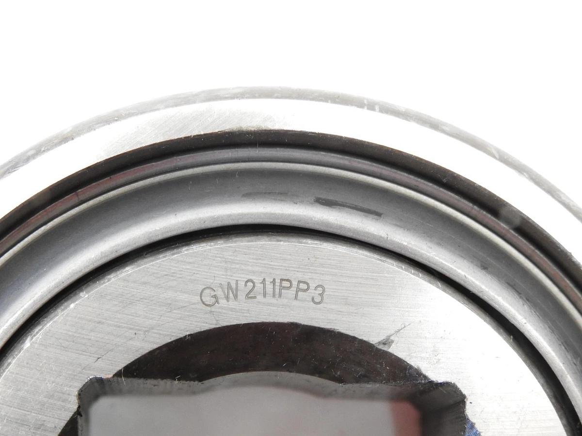 1x GW211PP3 Agricultural Bearing Farm Equipment Oil Hole Ag DC211TTR3