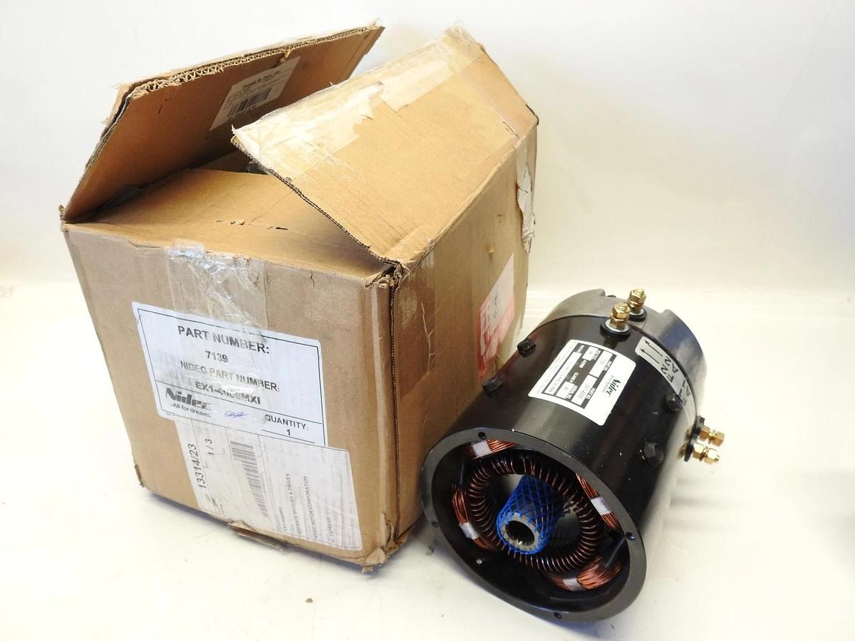 New Oem Nidec 7139  3.7hp/2.8kw Electric Motor EX1-4006