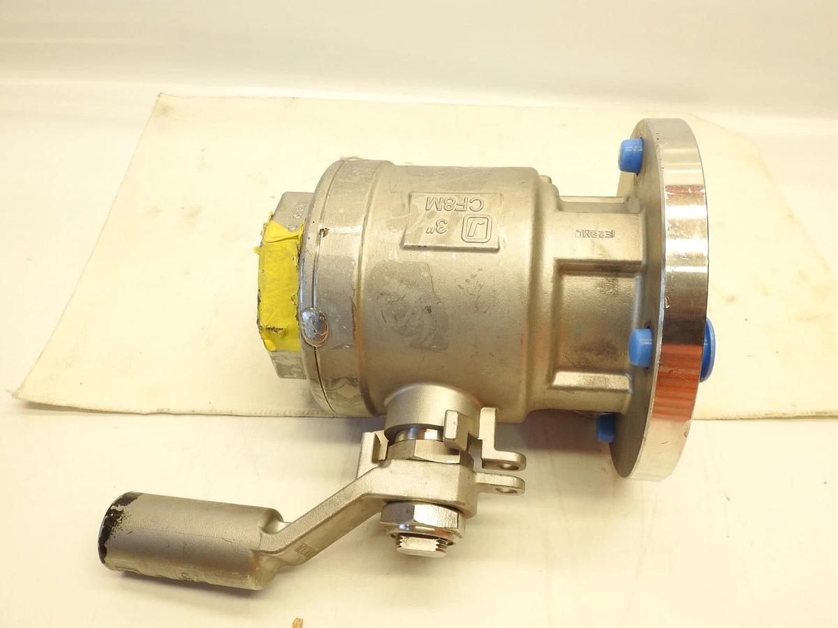 New Genuine Warren CWP275 3" Flanfed Stainless Ball Valve 1000PSI