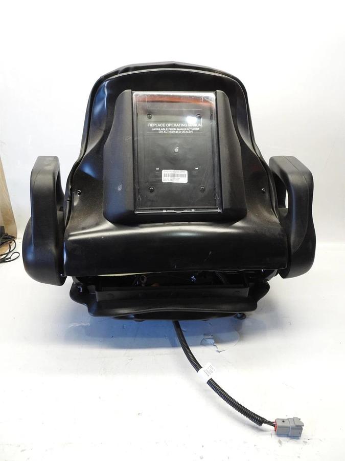 New S8302043 Sears Mid Back Seat, Vinyl w/ Mechanical Suspension Fits John Deere