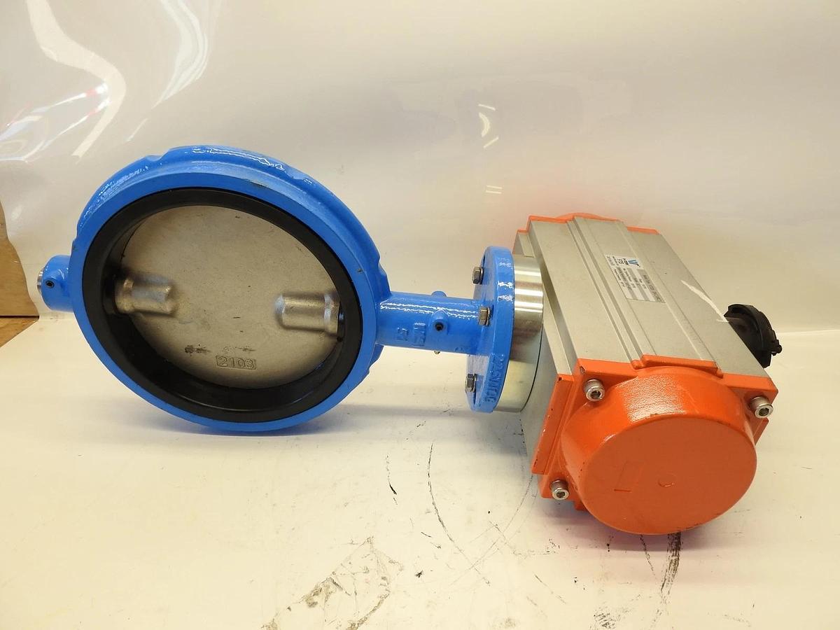 Vtork Vt125 With 8" Butterfly Valve 51-DI-SS-S6-E-N