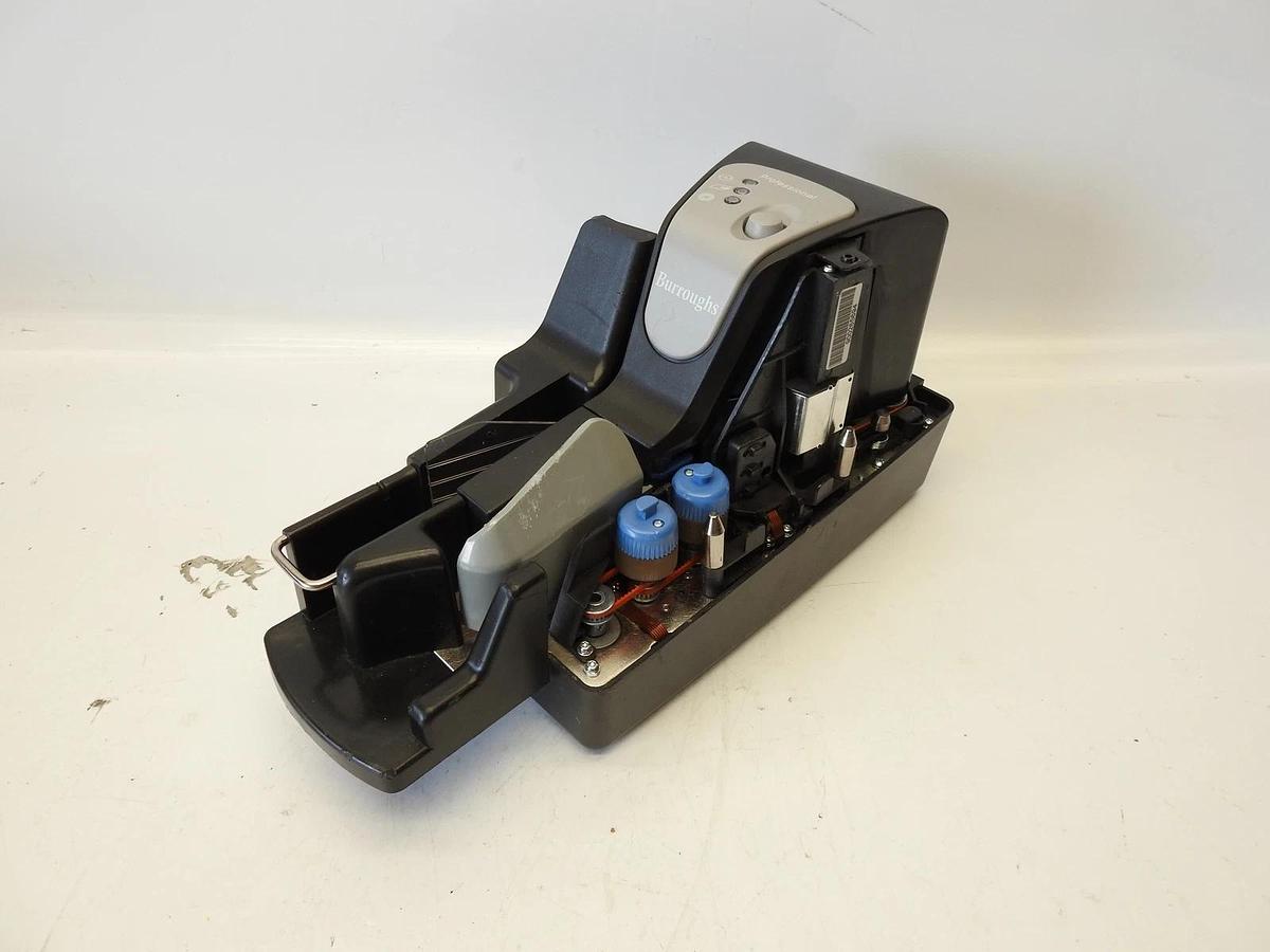 New Burroughs SMARTSOURCE SSP180100-PKA Black 80dpm Check Scanner