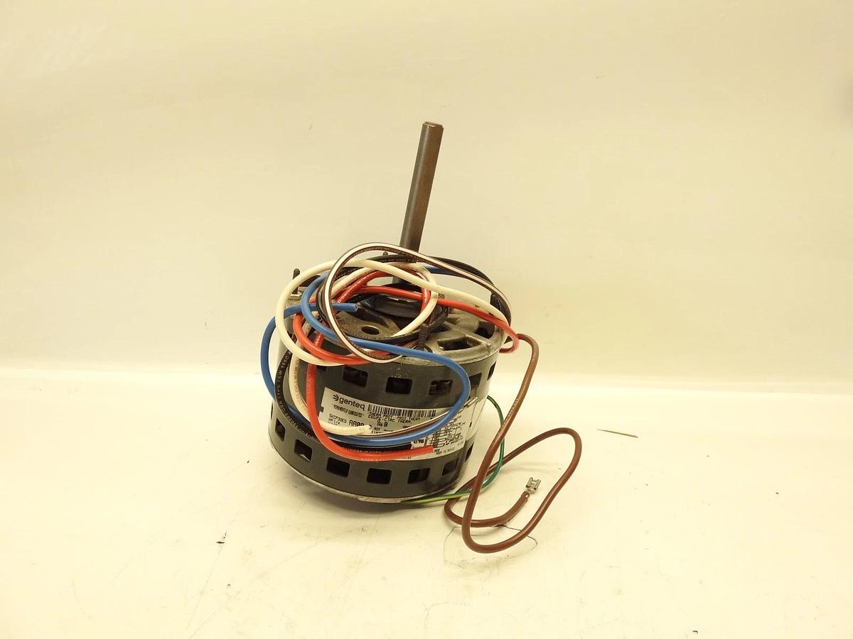 Genteq 5KCP39EG HP 1/4 RPM 1075 Motor AA10AS 60Hz 208-230v Amp 2.0