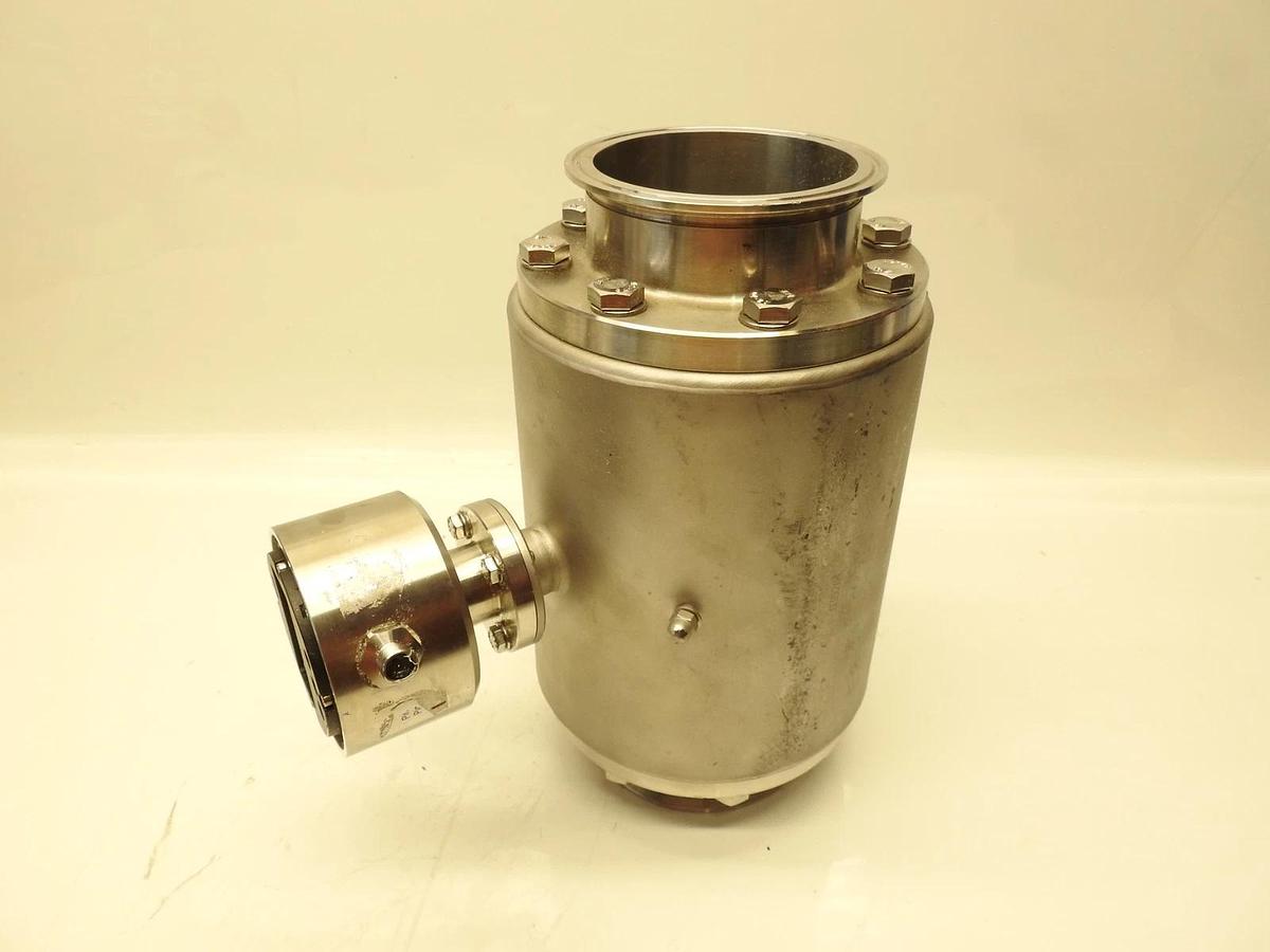 New Anderson-Negele FMQ100SDM1A ELECTROMAGNETIC FLOW METER 4" TC 316L