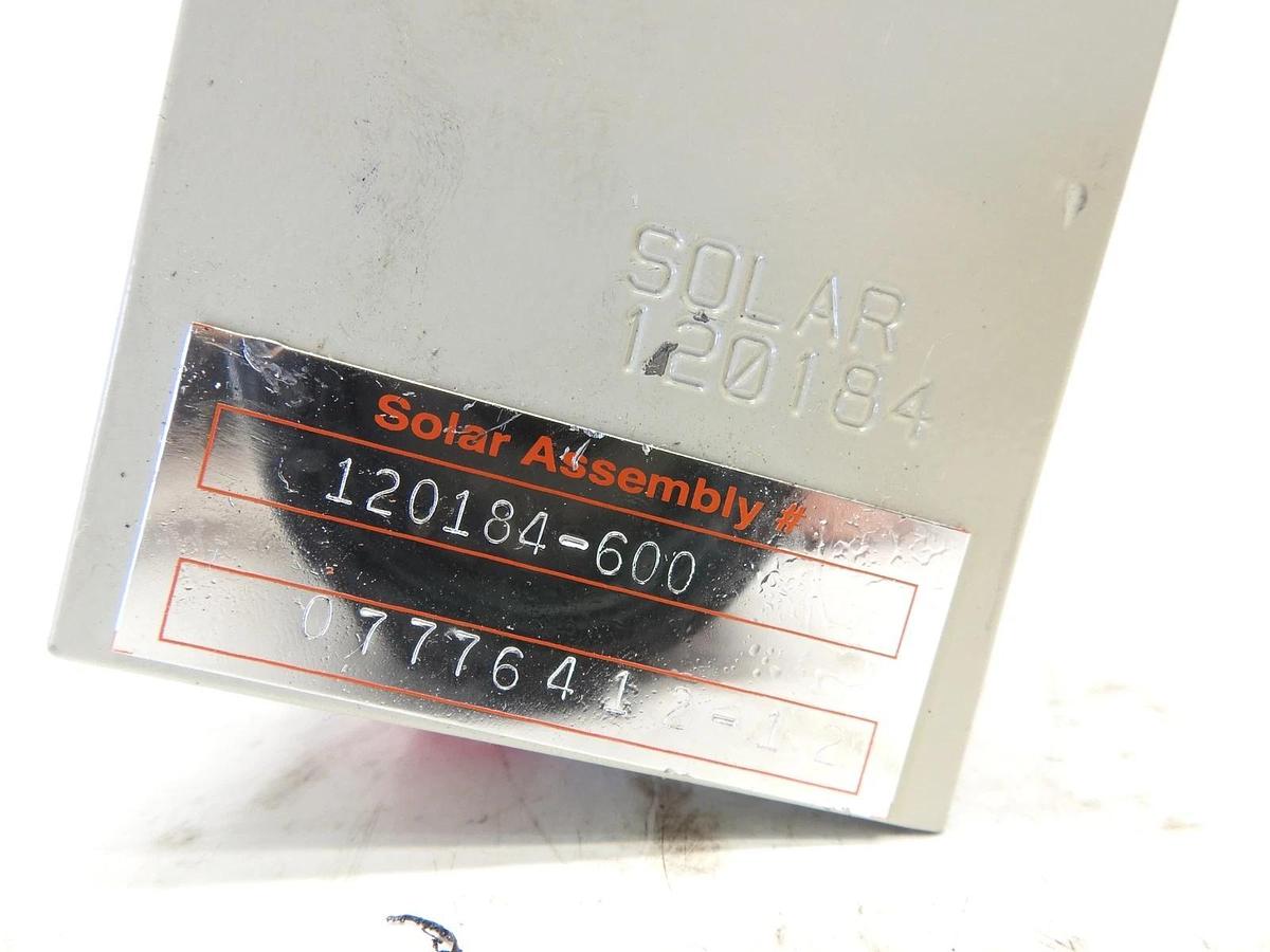 New Genuine Solar Assembly 120184-600 Solenoid Valve 0.75 In Psi