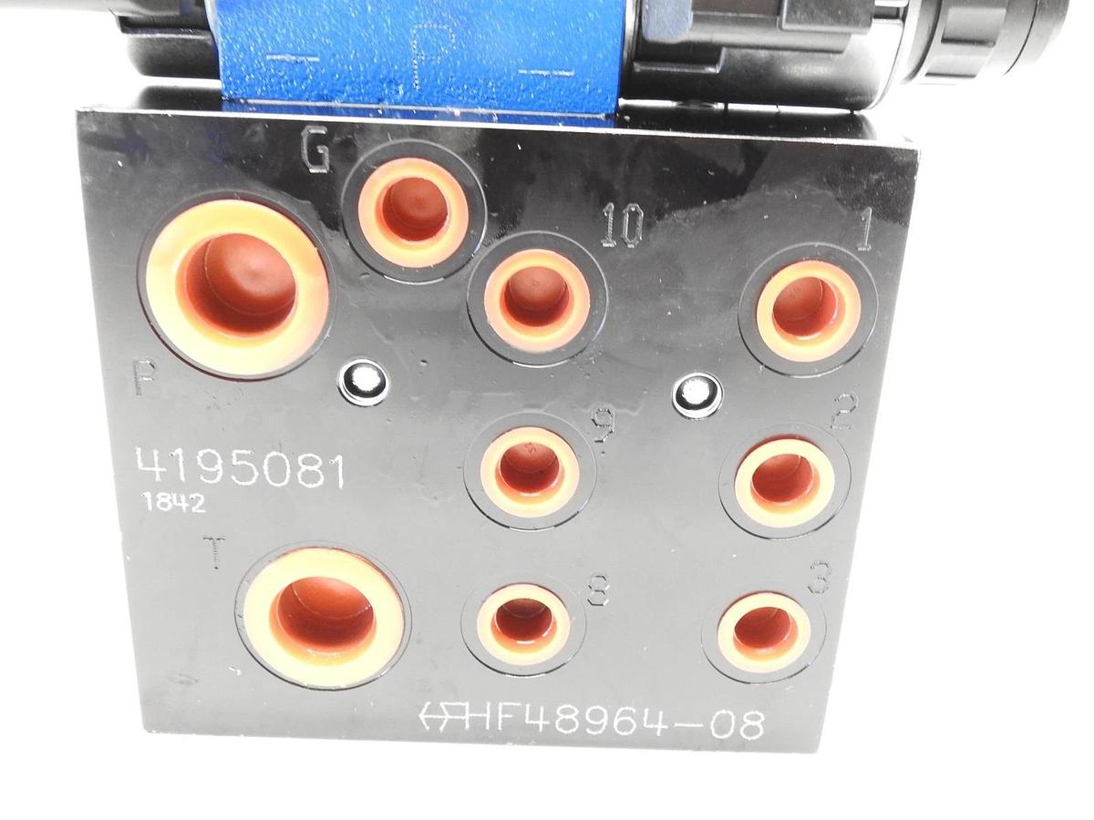 New Oem Jacobsen 4170062 LF3800 Hydraulic Mower Control Valve Rexroth R978919725