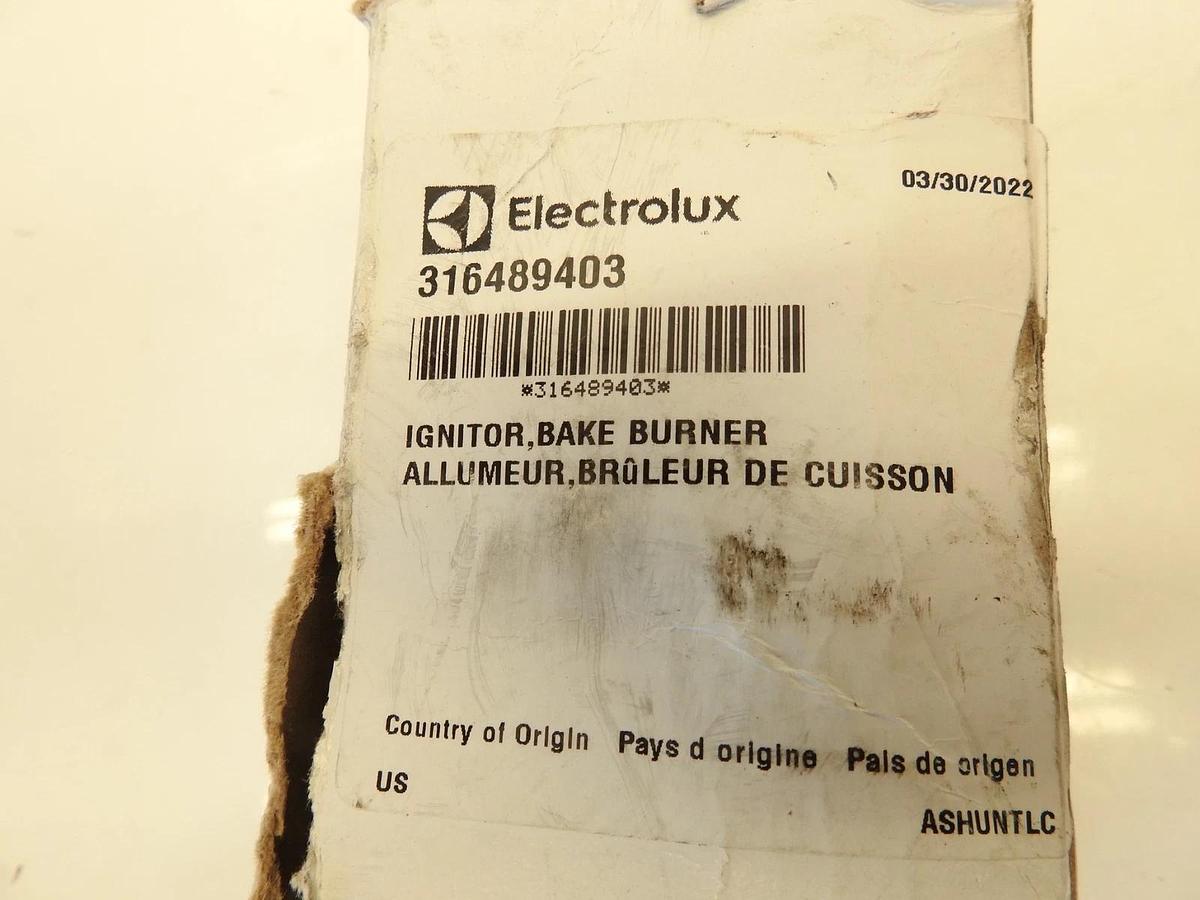 Genuine OEM Frigidaire 316489403 Replacement Ignitor New Free Shipping USA