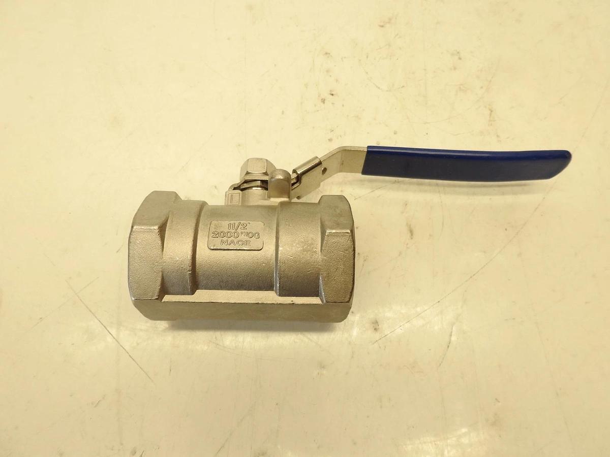 BDNA-13983 Standard Manual Ball Valve: 1-1/2″ Pipe