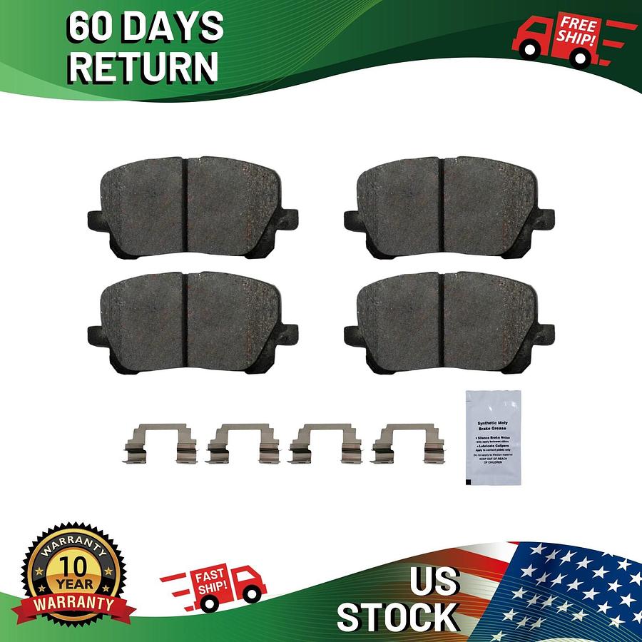 Z26-923 Powerstop 2-Wheel Set Brake Pad Sets Front New for Toyota Corolla Matrix 792088980311