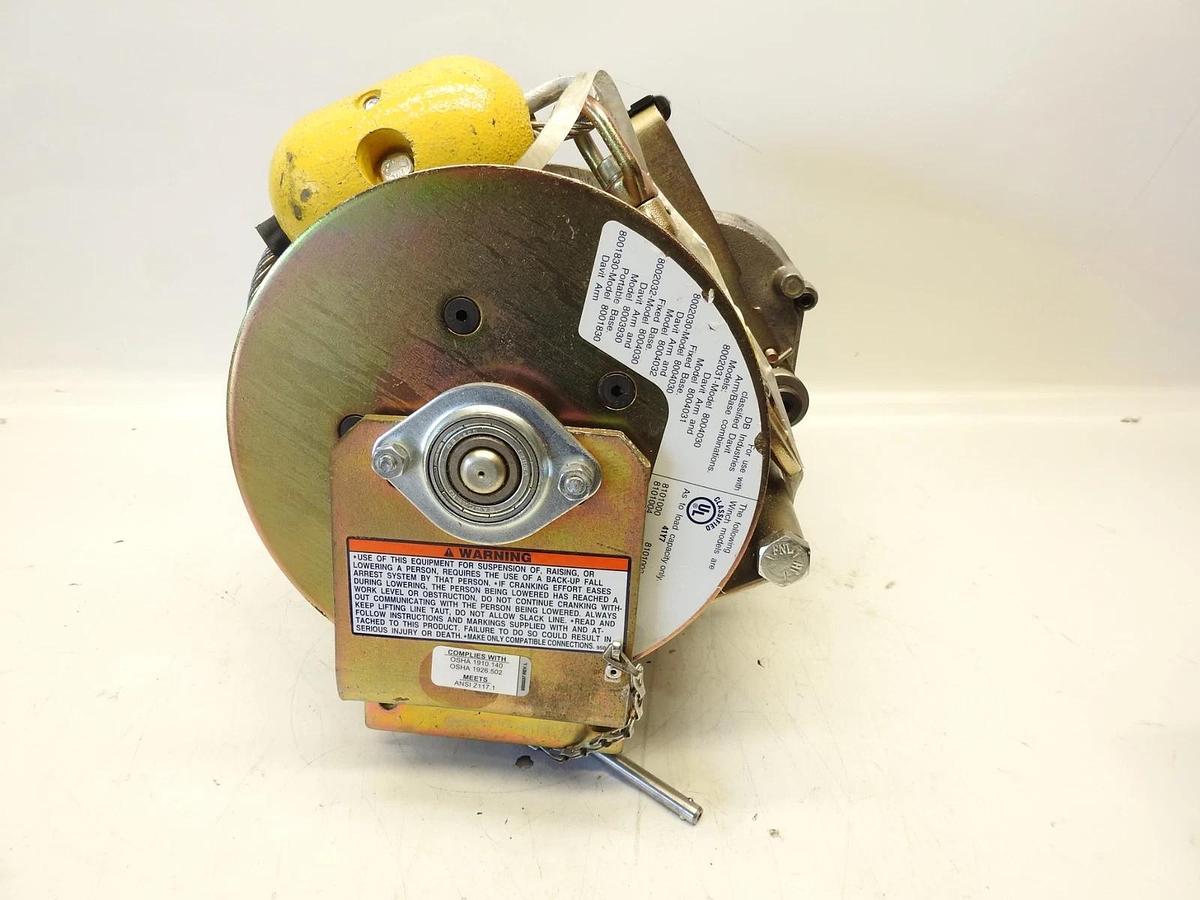 DBI/SALA 8101002 60' Salalift 1/4 Stainless Steel Cable Winch With Bag