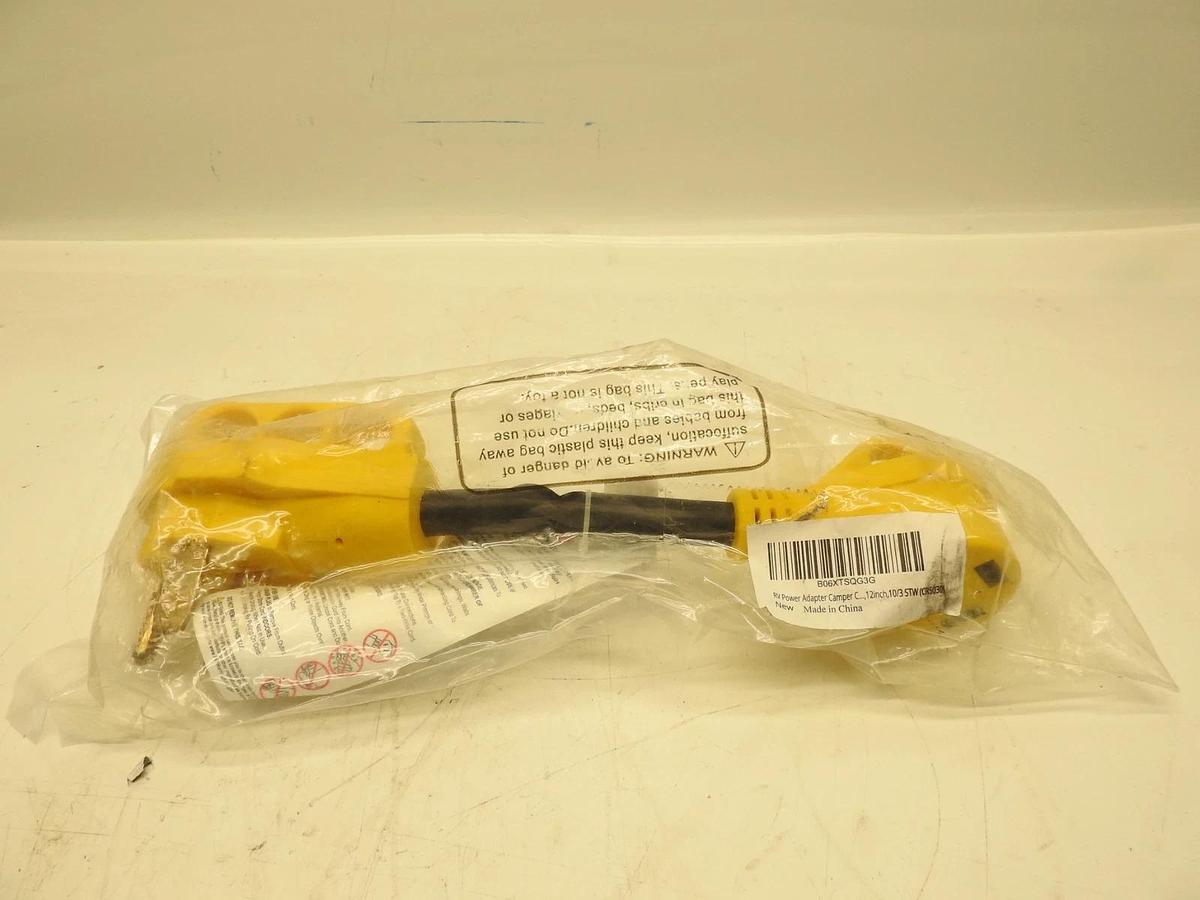 New RV Power Adapter Cord 50amp Male to 30amp Female