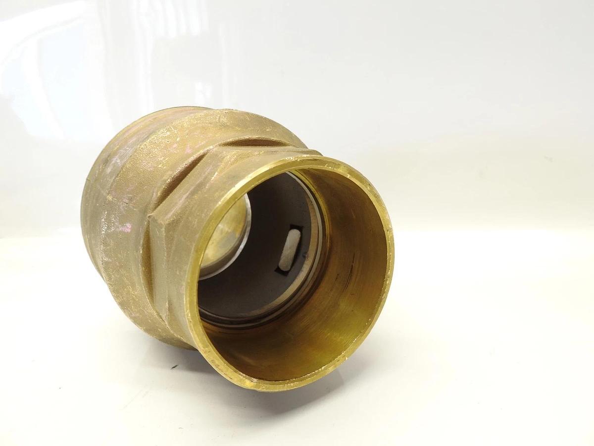RB 3 in Brass Ball Valve CW510L LF DN 80 PN16 600 WOG