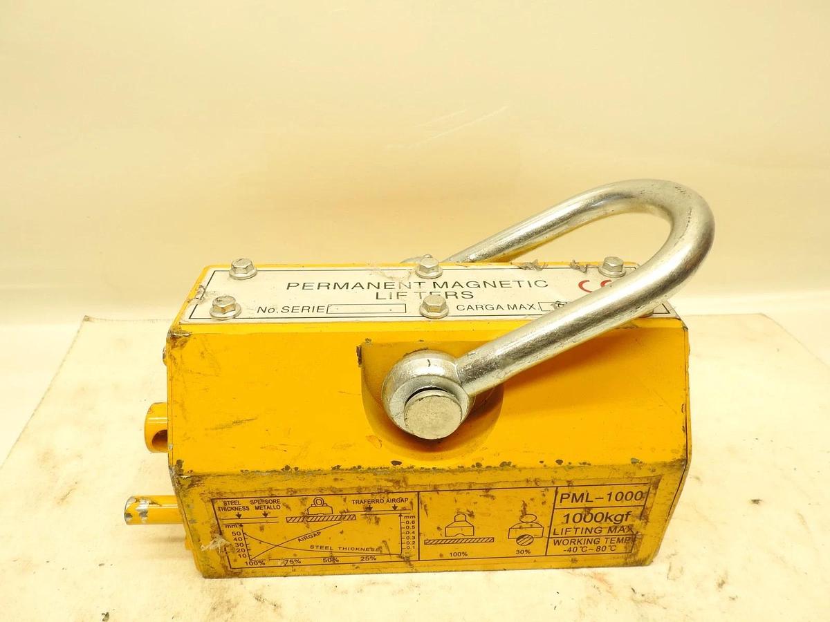 Permanent Magnet Lifter PML-1000 2200lbs/1000kg Pulling Capacity