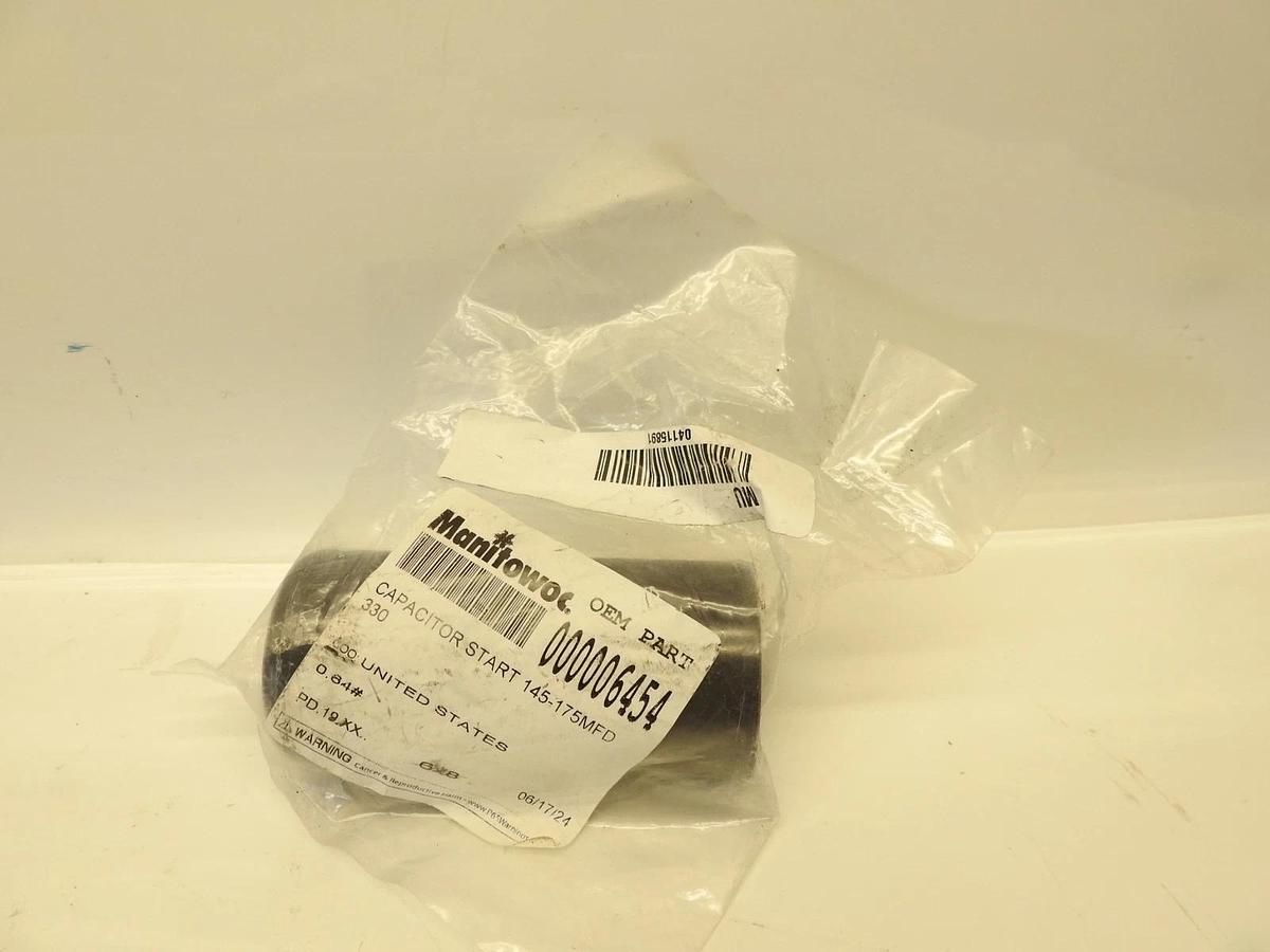Manitowoc Ice Capacitor Start 145-175Mfd 330 000006454 - Free Shipping + Genuine