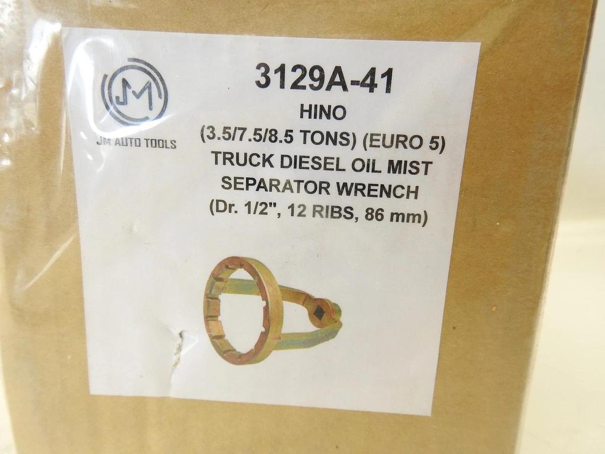 JM AUTO TOOLS Hino 300 Truck Diesel Oil Mist Separate Dr. 1/2", 12 Ribs, 86 mm