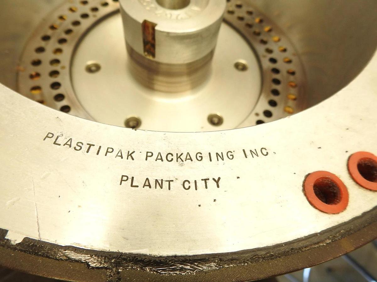 Plastipak Packaging Systems Label Applicator Machine Vacuum Drum 1270254-0012023
