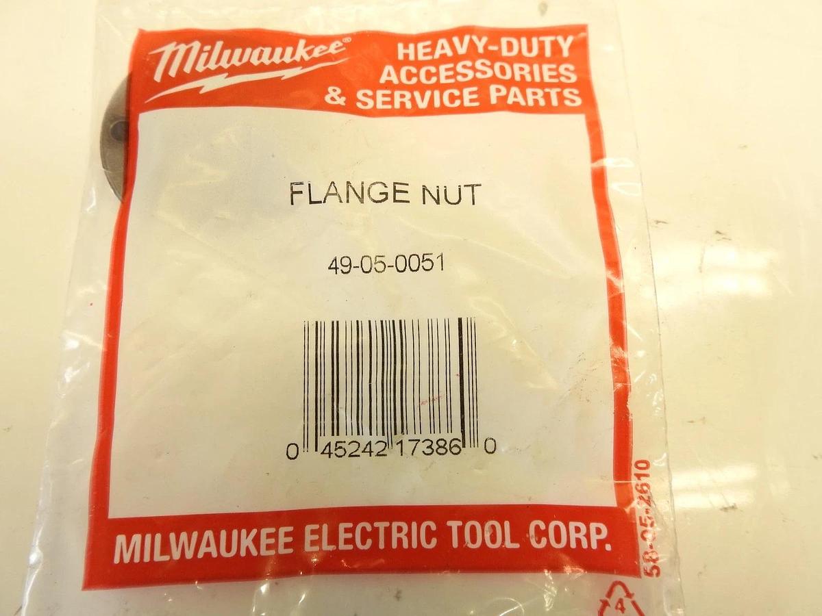 Lot Of 12 NEW GENUINE MILWAUKEE FLANGE NUT 49-05-0051 5/8-11