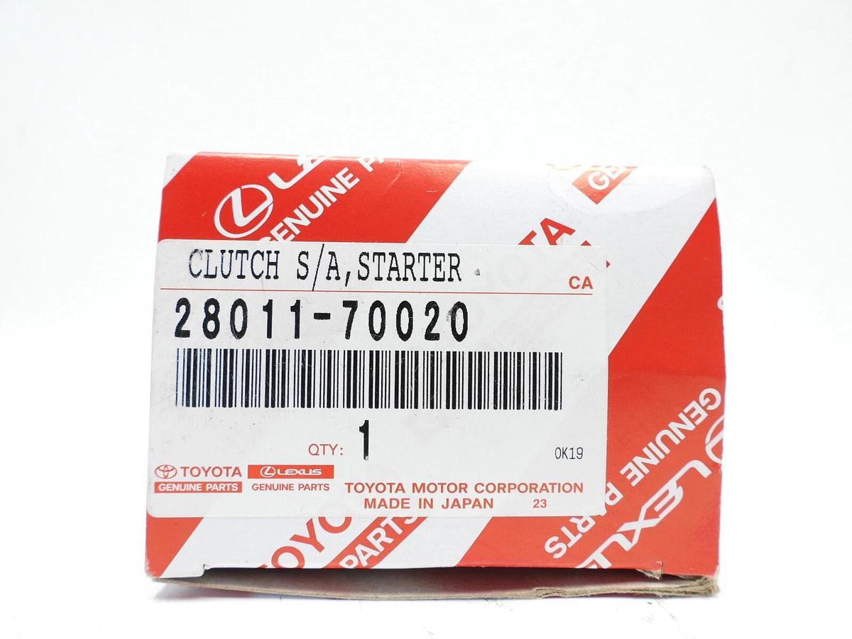 TOYOTA GENUINE OEM 28011-70020 CLUTCH SUB-ASSY, STARTER 2801170020