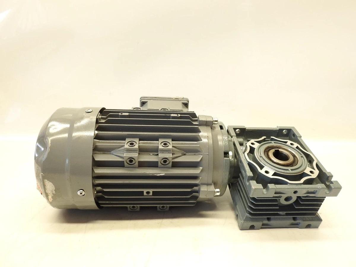 New Pujol X-712-4 Iec 230/400V 1330-1600 RPM GearMotor With Gearbox 60034-1