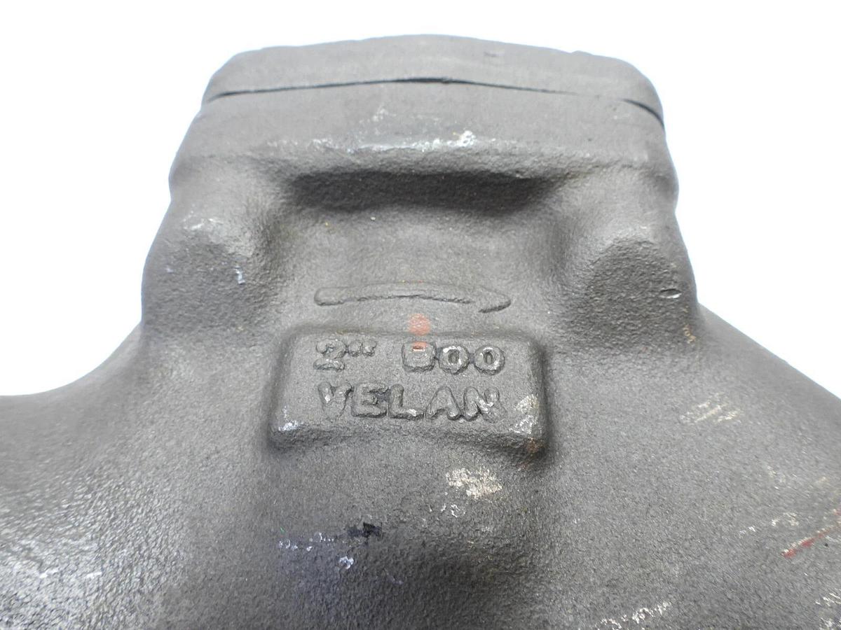VELAN S08-2034B-02TY CLASS 800 2" WELD SOCKET PISTON CHECK VALVE A105N 1975PSI