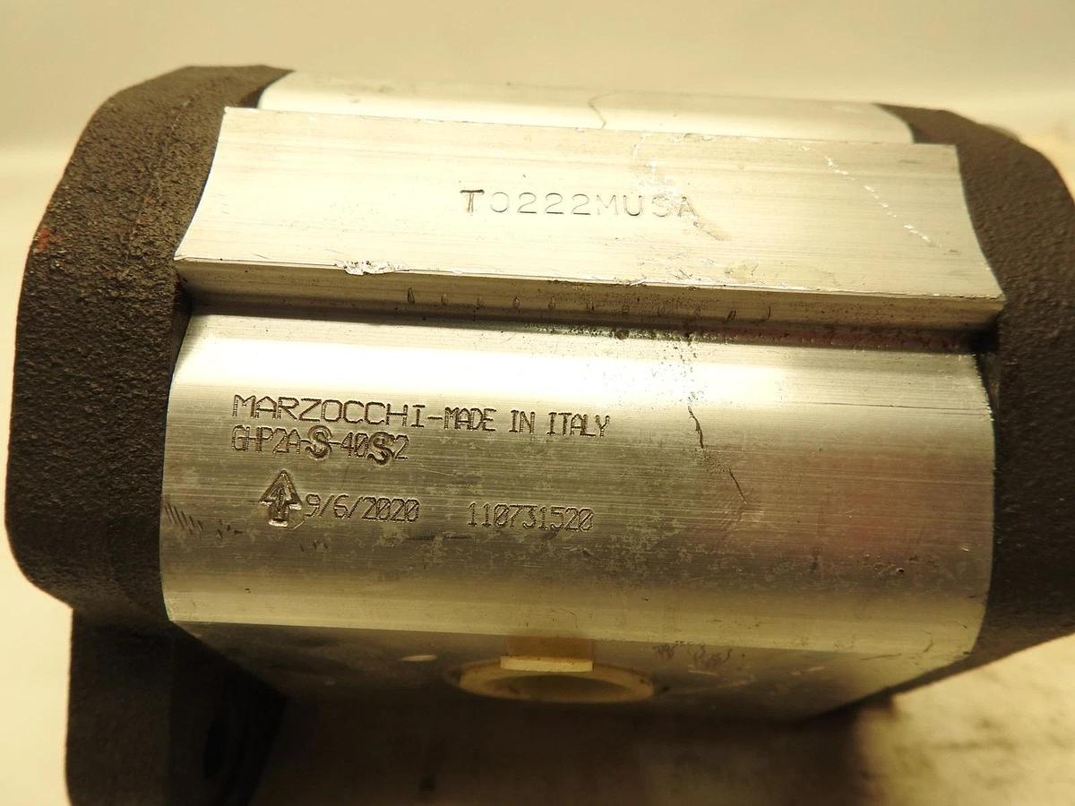 New Genuine Marzocchi GHP2A-S-40S2 Hydraulic Gear Pump