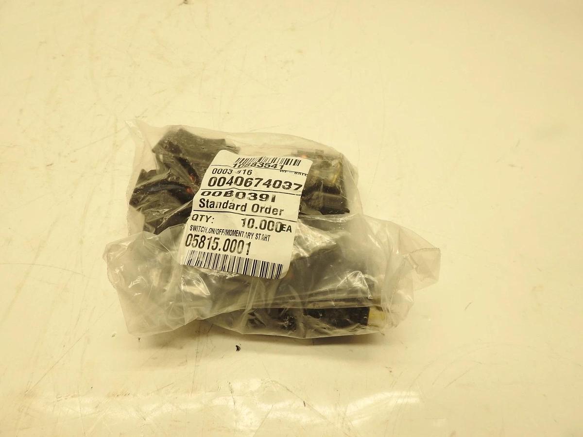 10PK Oem Bunn 05815.0001 Switch, Rocker, DPST, On/Off/Momentary