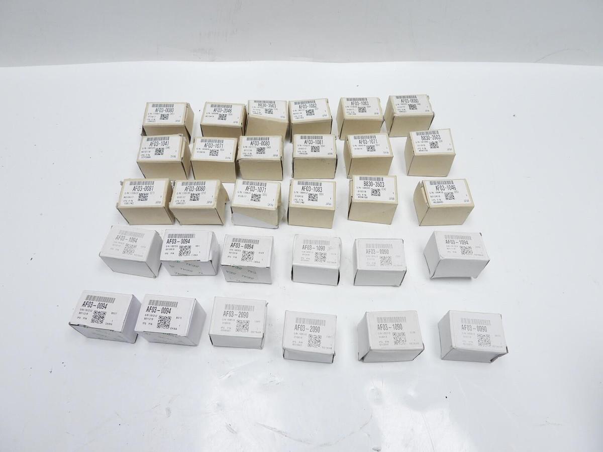 Lot Of 30 Assorted Ricoh Rollers Paperfeed Roller Pickup AF03-0094