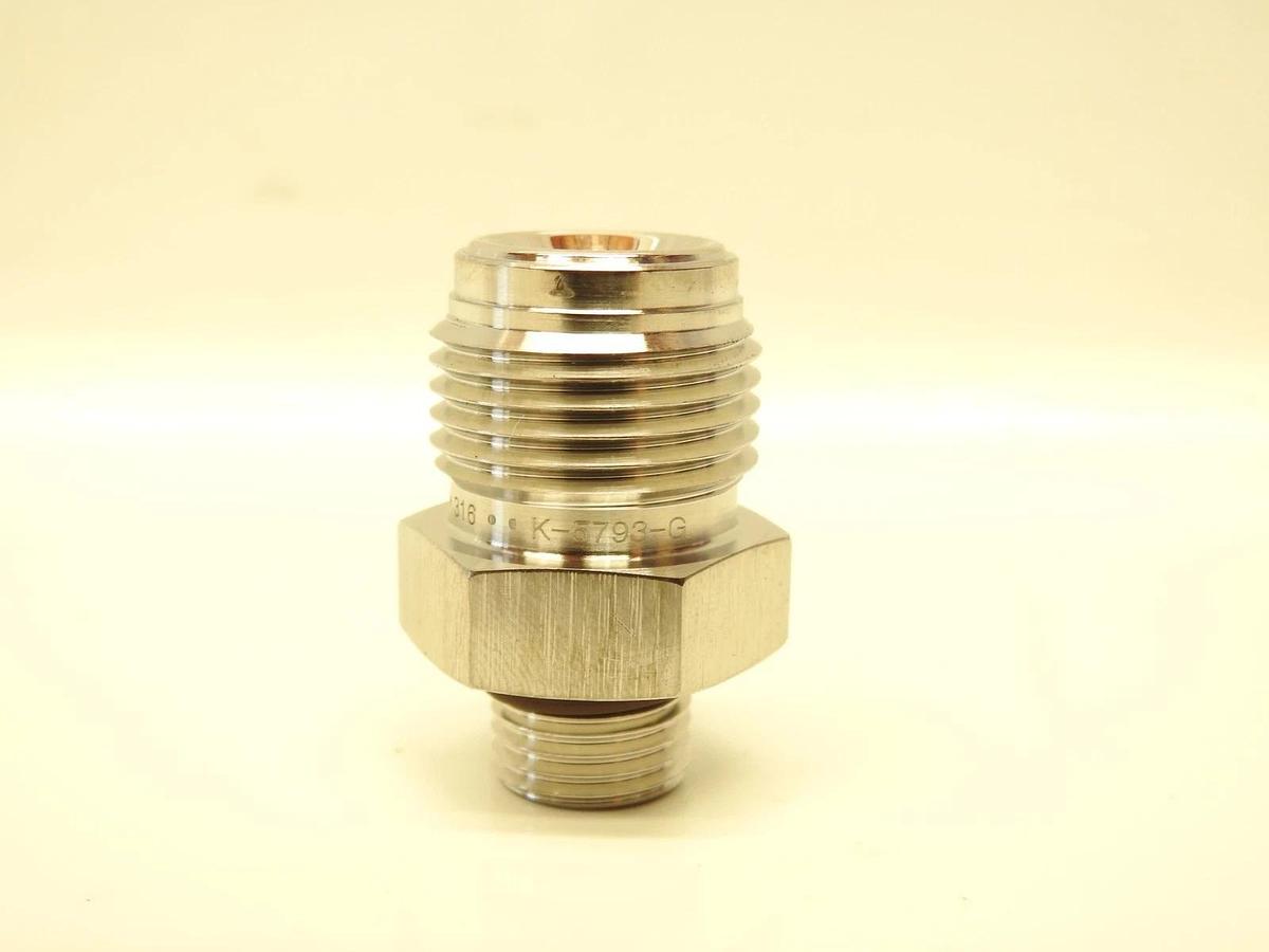 New Genuine Oem Parker 62000584-1 8-6 VHOA-SS Veriflo Connector Fitting