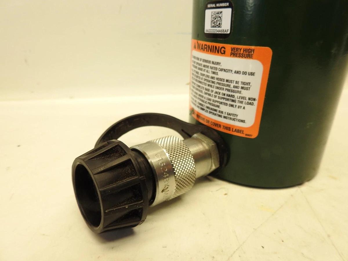 New Simplex RLS302 , 30 Ton Single Acting Hydraulic Cylinder, 2.44" Stroke