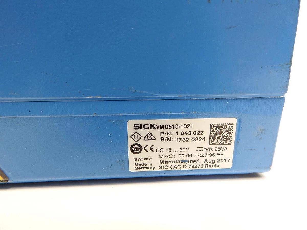 Used Used SICK VMD510-1021 SENSOR CONTROLLER UNIT LNK 10BASE