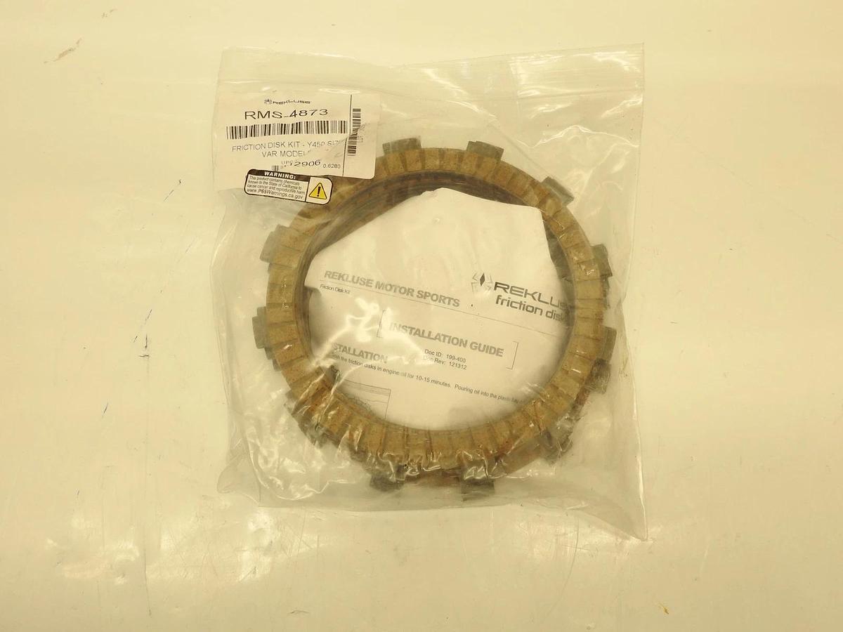 New Genuine Rekluse RMS-4873 Friction Disk Kit For Beta