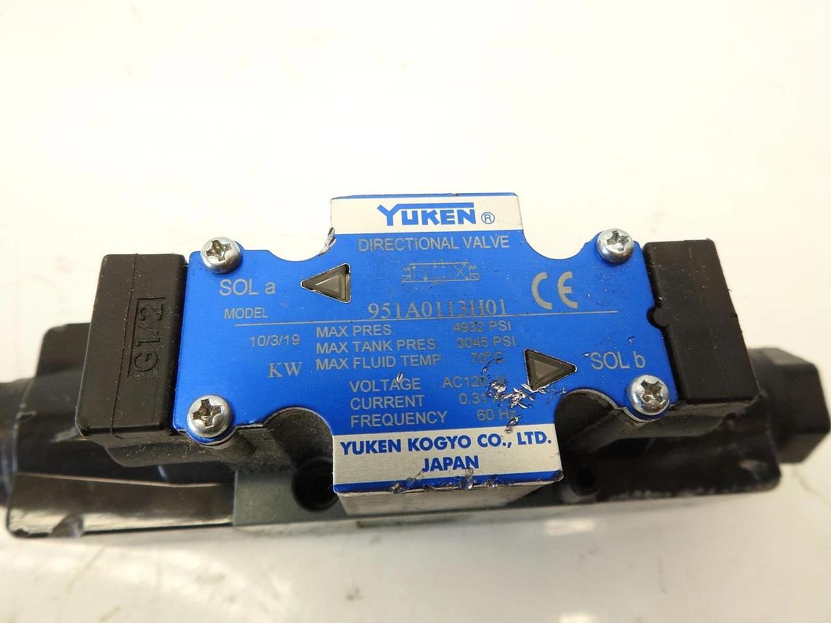 Genuine Yuken Directional Valve 951A0113H01