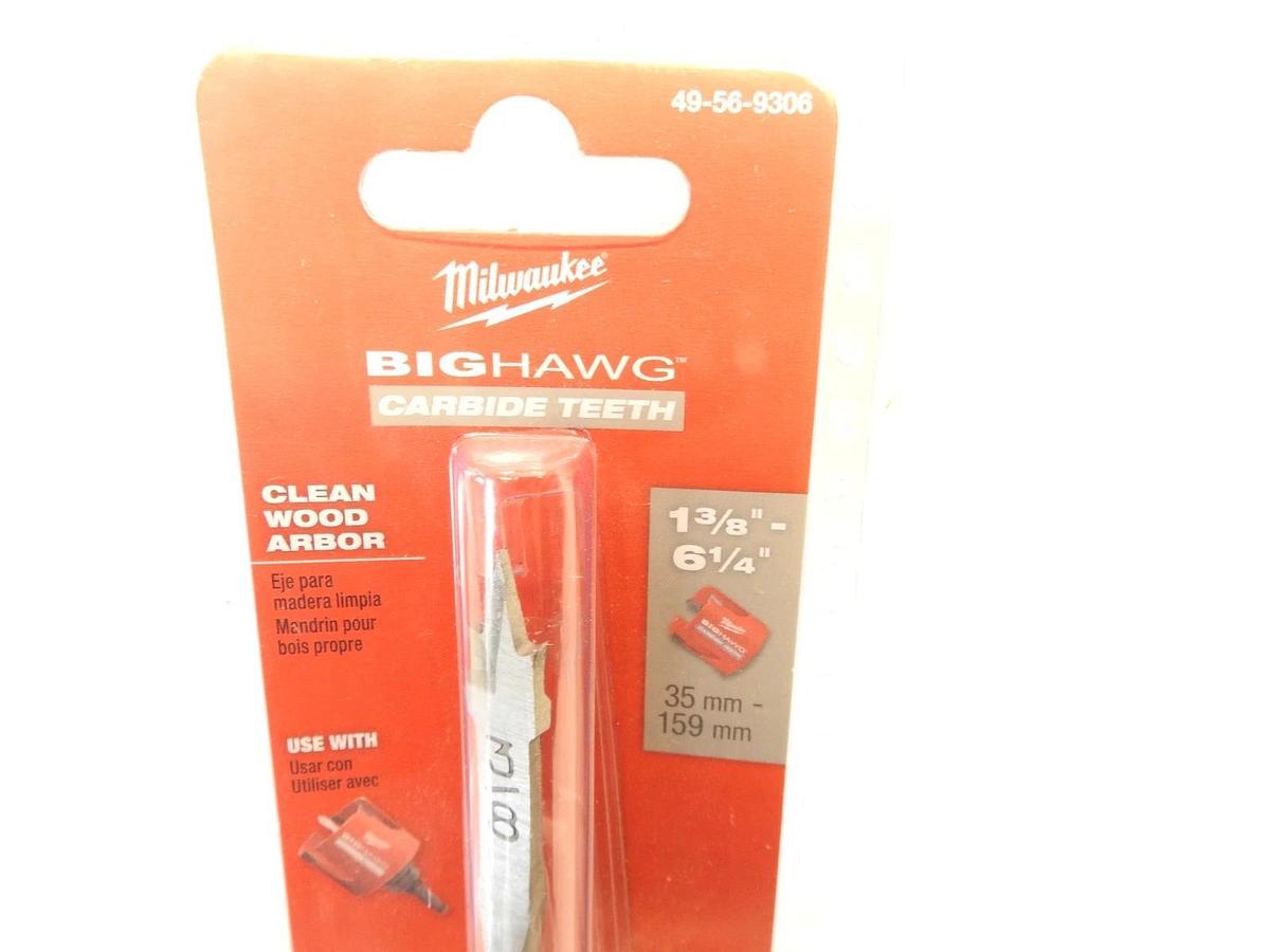 Oem Milwaukee 49-56-9306 Big Hawg carbide Teeth 7/16 Arbor, Brand New