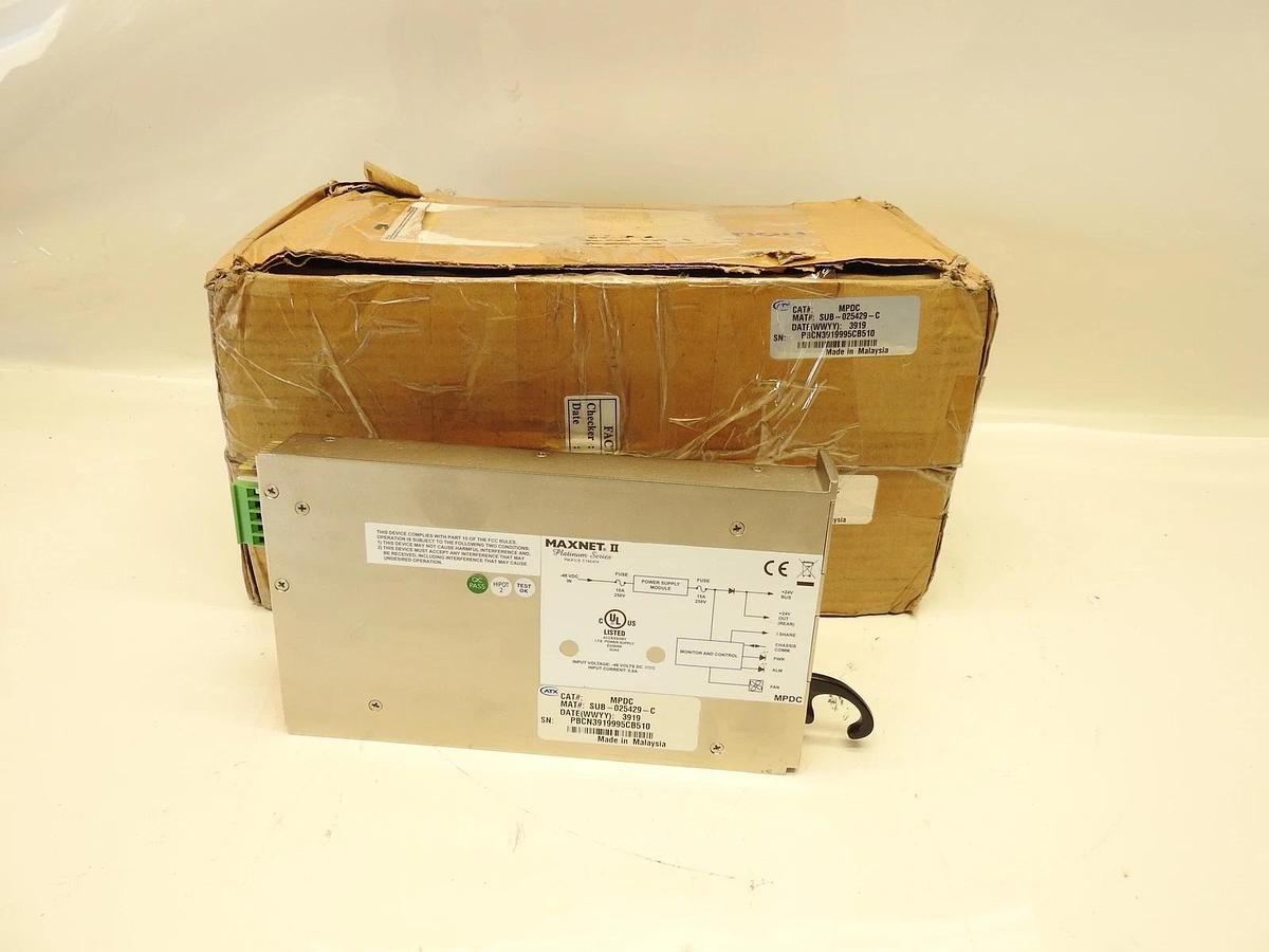 Lot Of 2 Maxinet Power Supply  MPDC Sub-025429