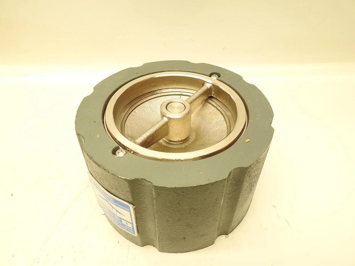 Milwaukee Valve 1404-400 1400 Wafer Silent Check Valve, 4 in, 125/250 lb, Cast I