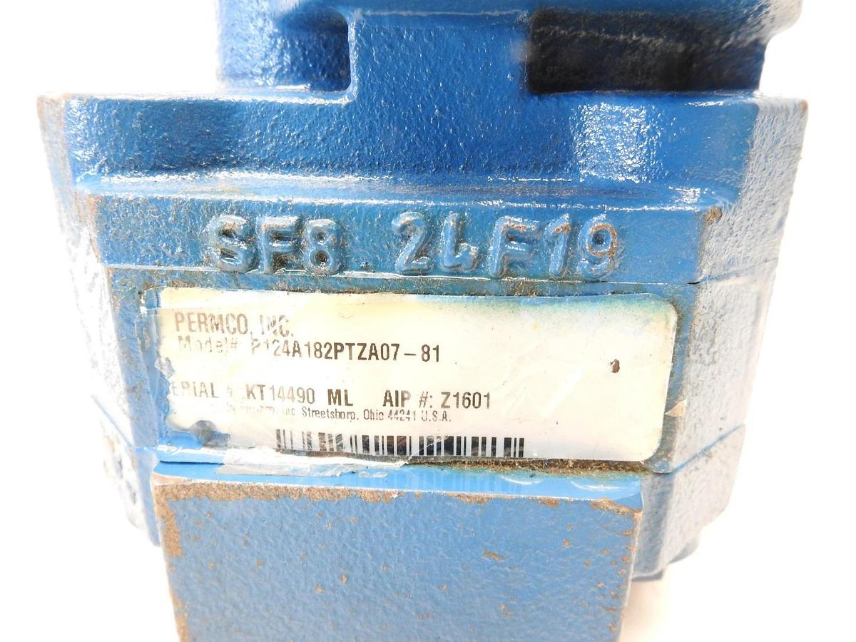 New Oem PERMCO P124A182PTZA07-81 P124 Series Hydraulic Gear Pump
