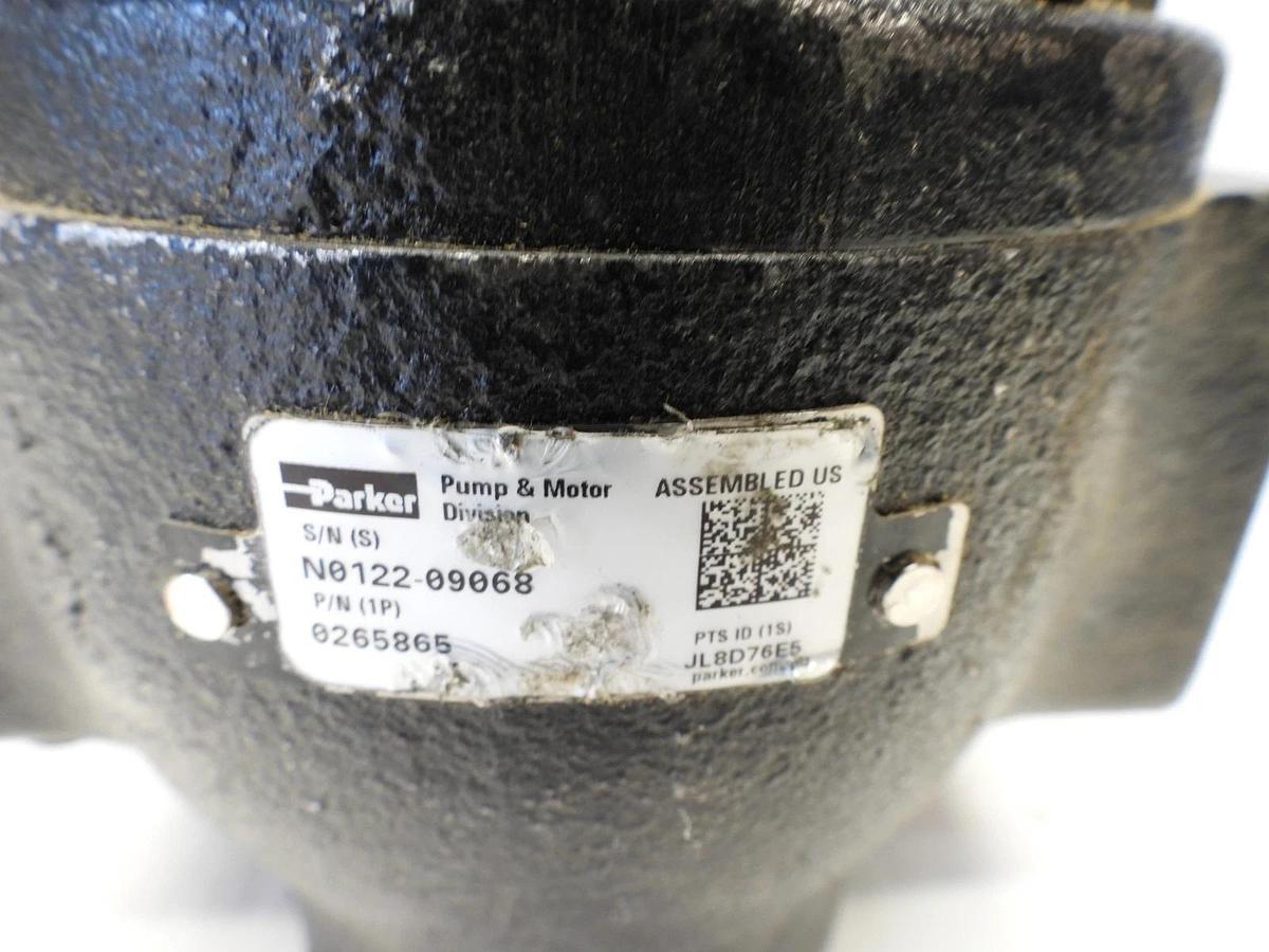 New Genuine Oem Parker Hydraulic Motor 0265865   JL8D76E5