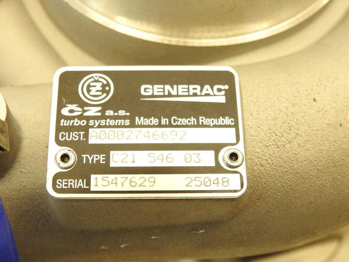 New Oem Generac A0002746692 ASSY TURBO C21 SS