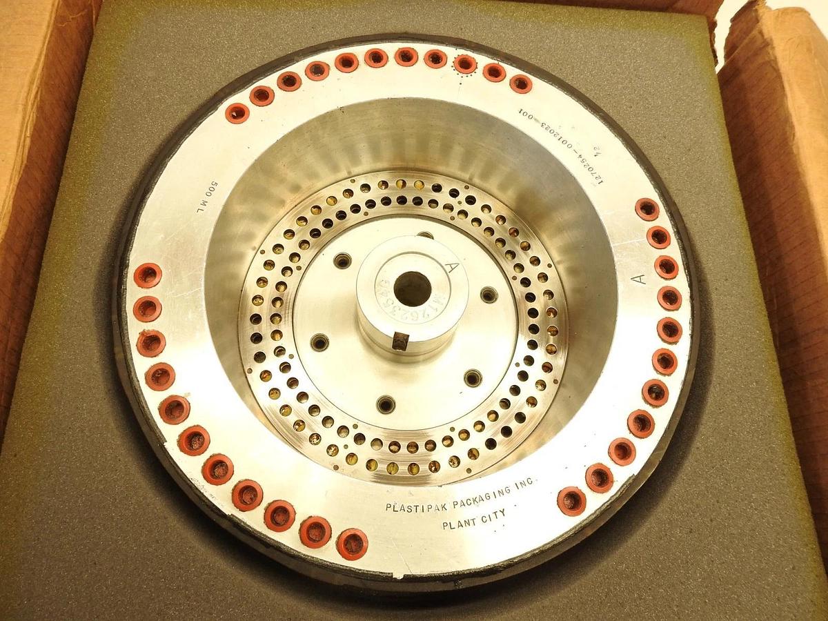 Plastipak Packaging Systems Label Applicator Machine Vacuum Drum 1270254-0012023