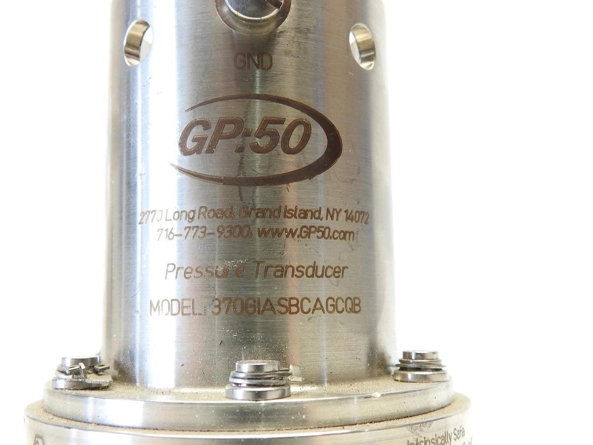 New GP:50 Weco Hammer Union Pressure Transducer Transmitter Model # 370ASBCA