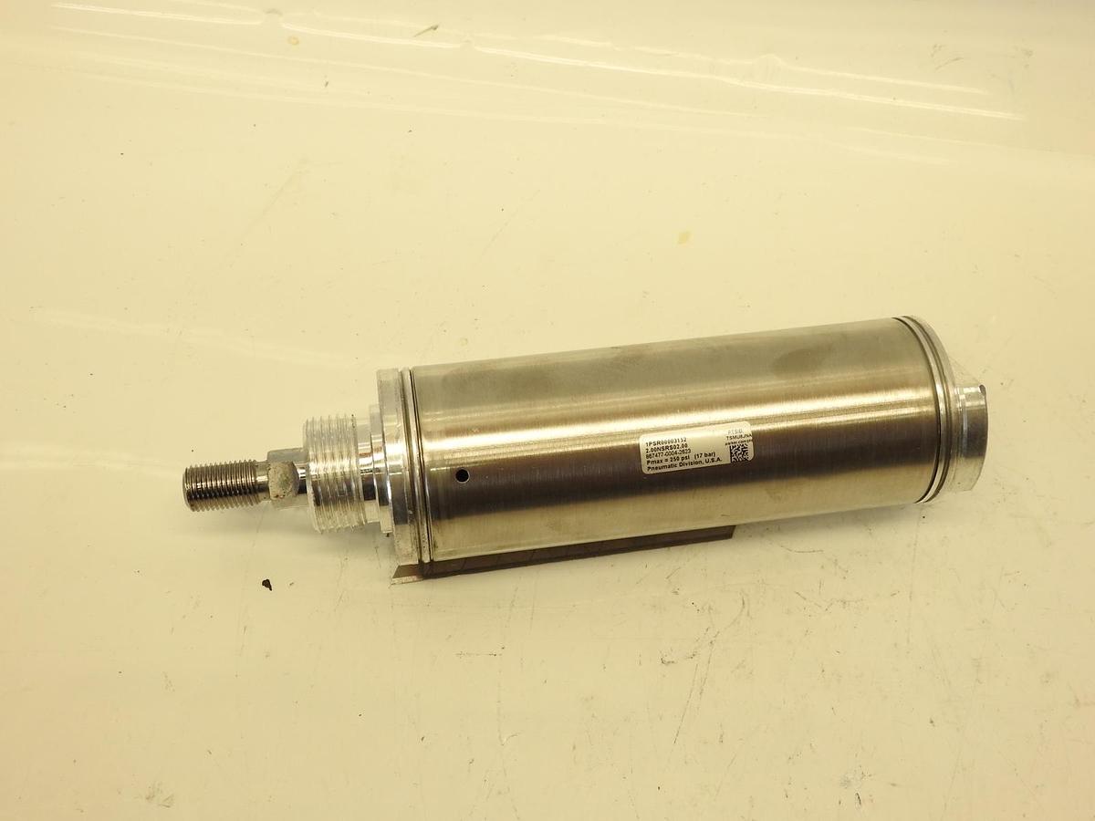Oem Parker 1psr00003152 Air Cylinder 2.00NSRS02.00  Pmax= 250 Psi