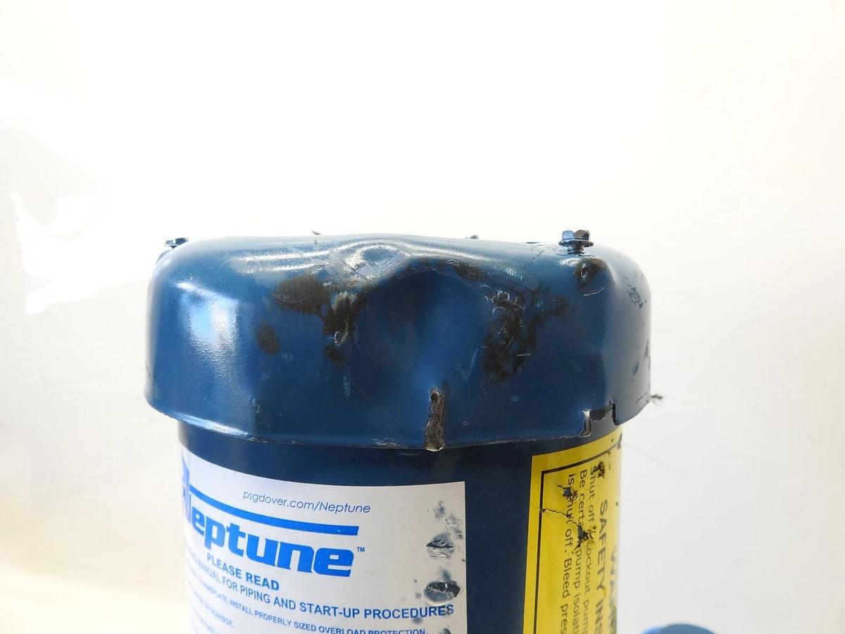 NEPTUNE 525-E-N3 Hydraulically Actuated Diaphragm Pump; SS/PTFE, 7.0 GPH 900 PSI