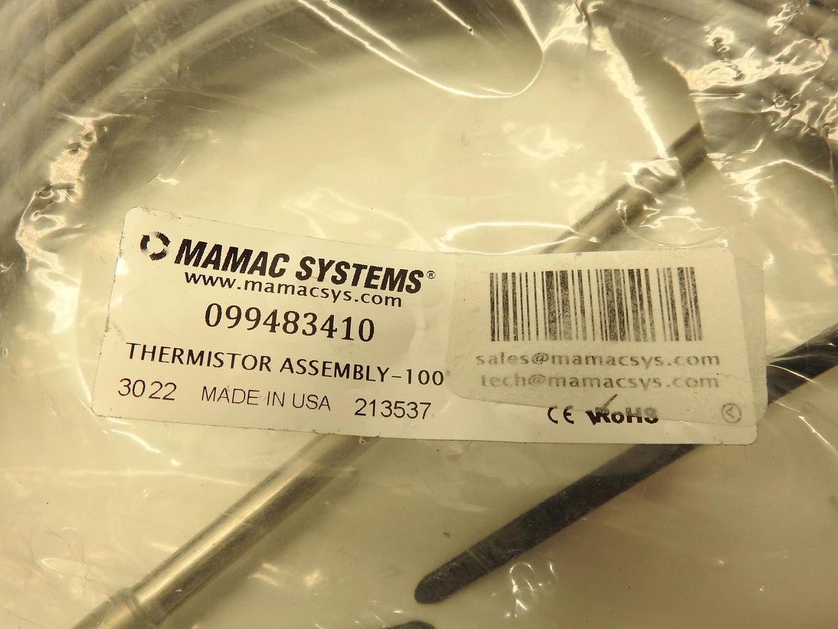 Mamac System 099483410 Thermistor Assembly; 100' Cable