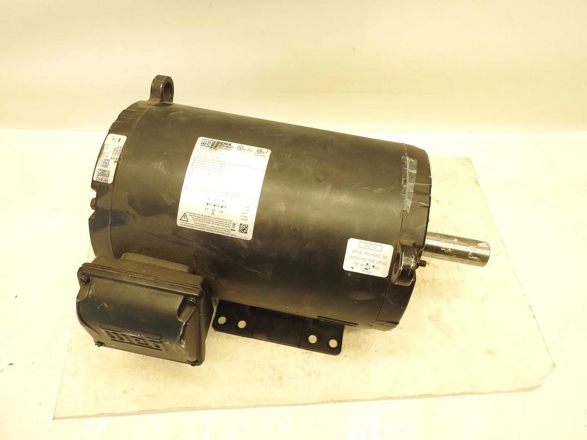 New WEG 00518OT3P184T-S  General Purpose Motor - 5 hp, 1800 rpm, 3 ph, 200 V