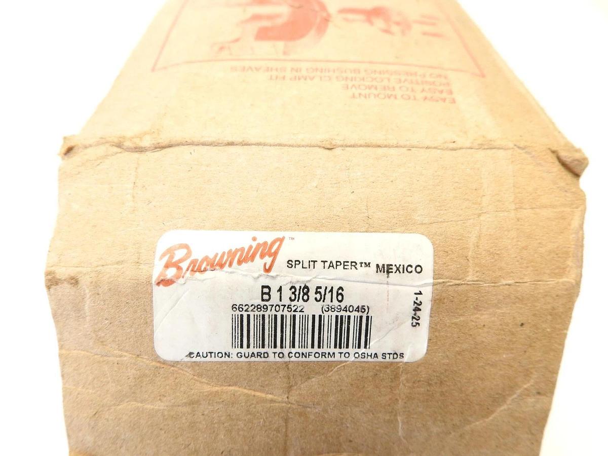 NEW BROWNING B 1 3/8 5/16 SPLIT TAPER BUSHING 1-3/8"