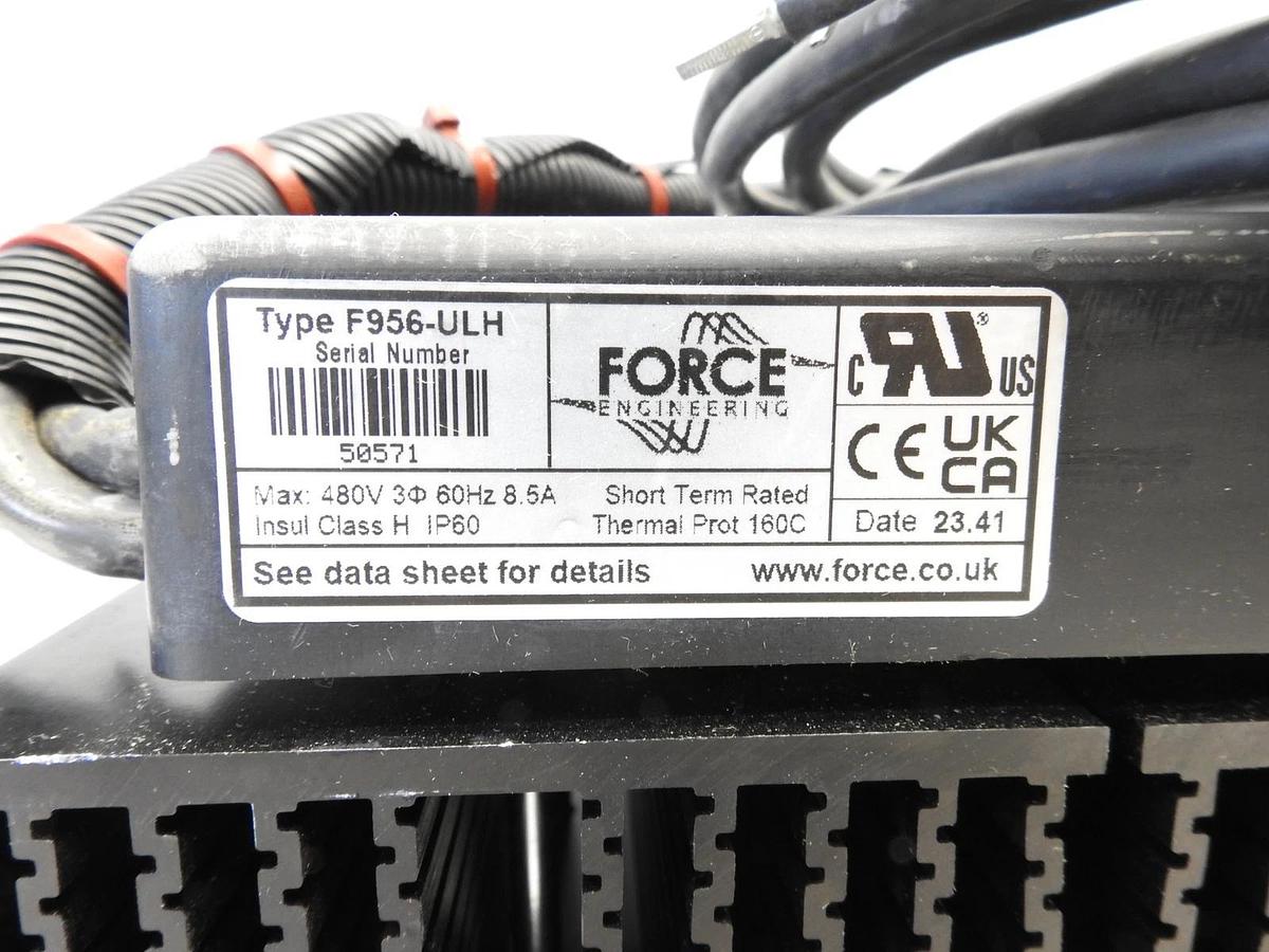 New Force Engineering F956-ULH W/HEAT SINK  LIM ASSY BLDR 40A04 MOTOR 480V 60Hz