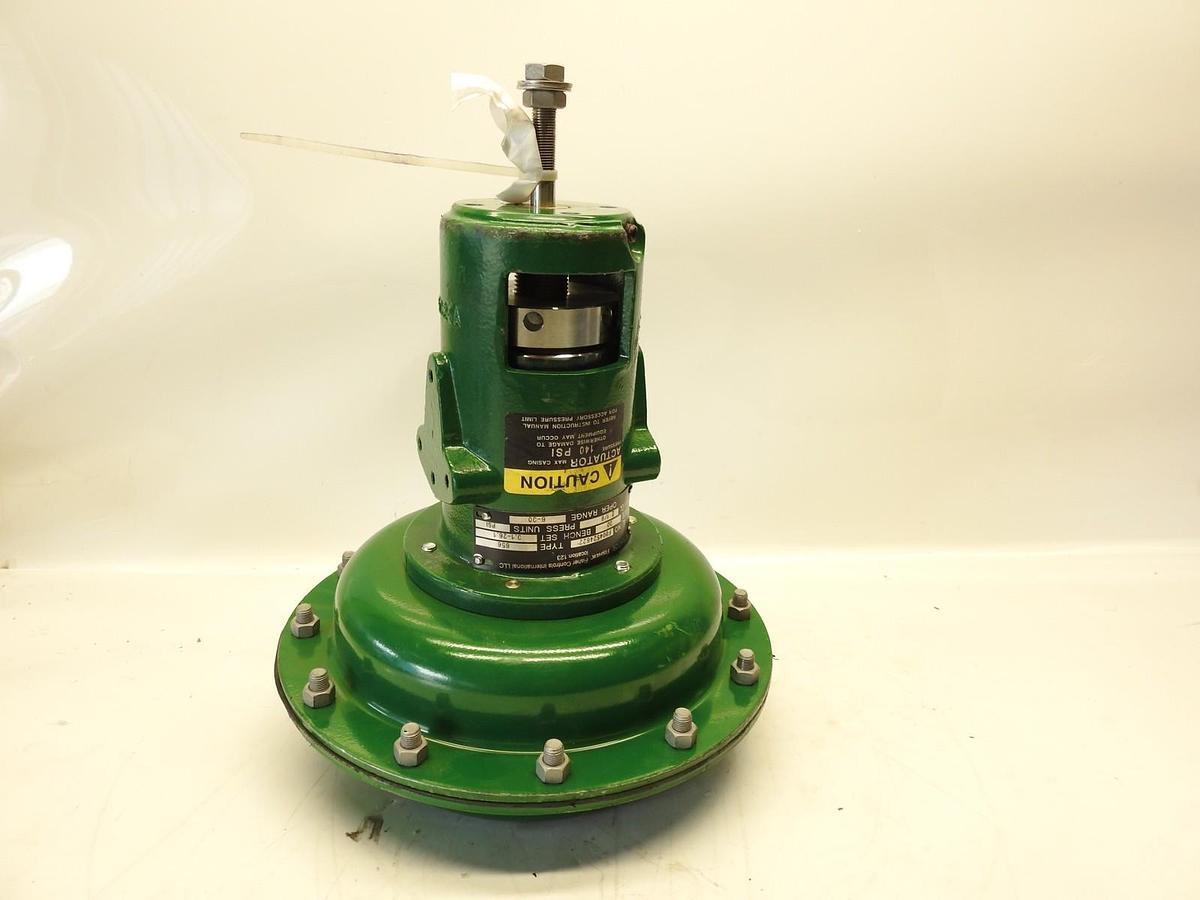 New Genuine Fisher Type 656 Actuator Size 30 Bench Set 3.1-26.1 Open Range 6-30